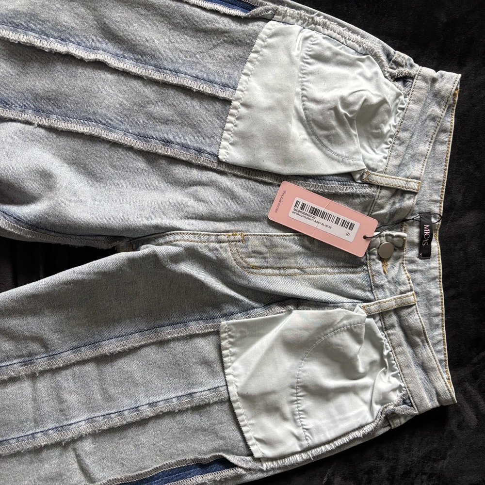 Trendy Light Blue Denim Overalls